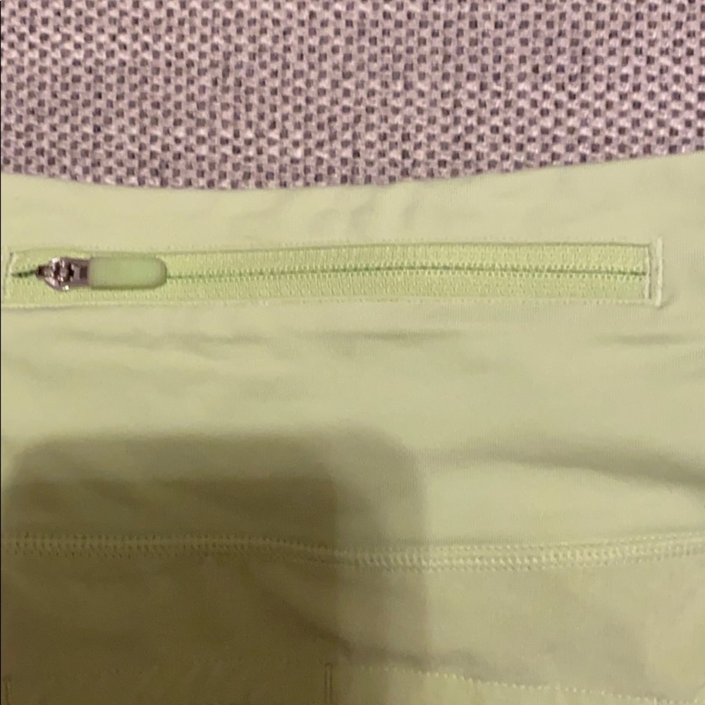 Lime green lulu lemon Shorts! Never worn no tags - Picture 3 of 4